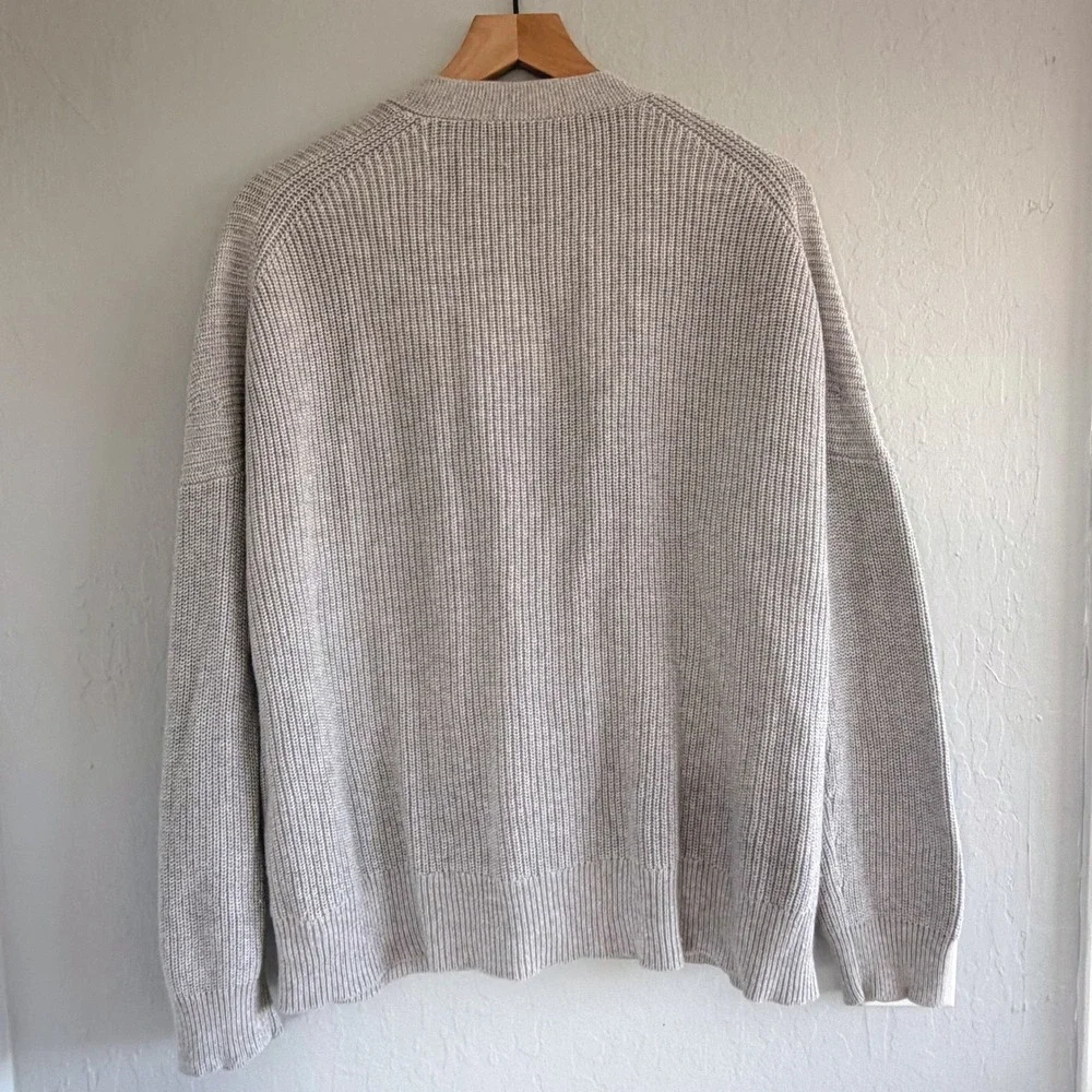 J.Crew Cardigan Sweater Women's M Re-Imagined Cotton Cashmere Button Front